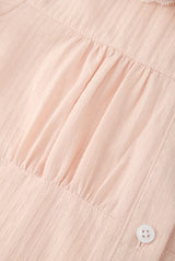 Ruffleberry Lace Puff Blouse 232195008