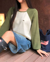 [ORIGINAL] Loopy Raglan Round Knit