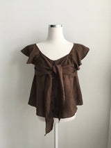 Chapter tie blouse