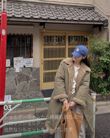 【MADE】Fur long padding down
