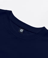 グラフィティpagesiisiiプリンティングショートスリーブTシャツ ネイビー