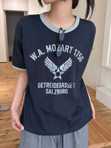 バギー リンガー レタリング タトゥー オーバーサイズ Tシャツ 3カラー