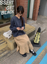 Dahit コットンロングスカート