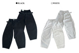 Steel Frame Metal Stud Balloon Fit Wide Long Pants (2 colors)