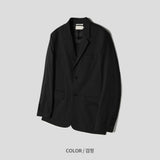 LMN エッセンシャルリネンセットアップジャケット