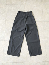 Pinstripe wide slacks