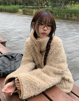 Manda Reversible Suede Fur Mustang