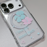 ily soooo much マグセーフジェルハードケース (ミント)