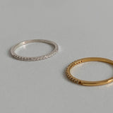 (silver925) クリンキュービックリング *gold