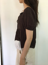 Ray Frill Blouse (2color)