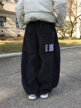 キャンプユニセックスワイドフリースパンツ (3c)