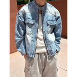 [S/S] Cool denim biker jacket (3color)