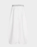 (W's) Dot Banding Wide Sweatpants