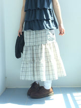 Tear Shirring Sleeveless Top