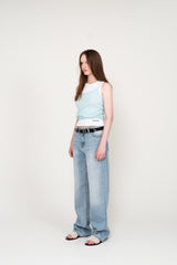SUMMER SLEEVELESS (SKY BLUE)