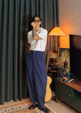Summer Cool Plain Collar Short Sleeve Overfit Knit 8COLOR