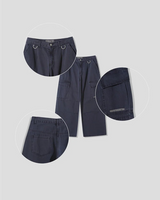 [Unisex] Dyeing tuck cargo pants(3color)