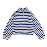 SWITCH - ブランク ストライプ MTM Tシャツ (女性用)_SYF8TS52BU