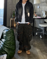 EV Dekki Hood Denim  jacket (2C)