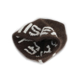 Keymisery Handmade Angora Beanie (Brown)