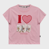 I LOVE Maltese Half Sleeve T-shirt