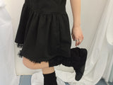 Pocket Flare Hooded Dress