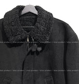 Latch high neck suede buckle mustang