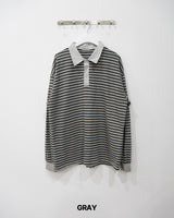 Wash Stripe Pique T-shirt