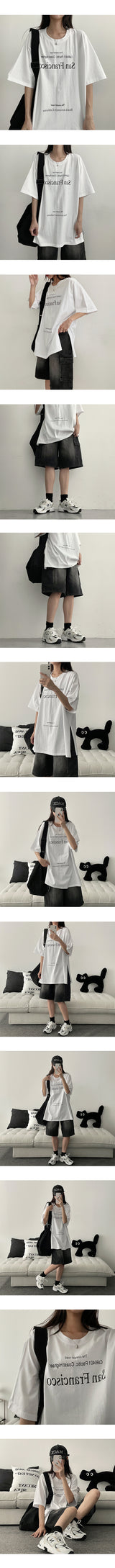 Free Open Overfit Short Sleeve Tee