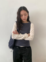 Portu Span Round Long Sleeve Tee