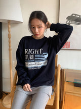 [unisex] Limanne Printing Over Sweatshirt