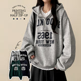 Kone Semi-Zip-Up Anorak Hoodie [Fleece]