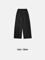 ポスト ナイロン ワイド パンツ(4colors)