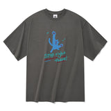 ストップブルーTシャツ