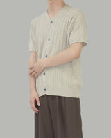 タートケーブルカーディガン
