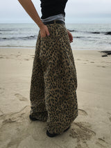 Chiller Leopard Wide Balloon Pants (2c)