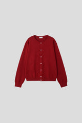 Milla Round Knit Cardigan (3color)