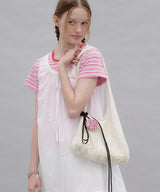 Floral Day Bag - Ivory