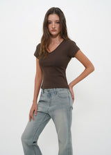 [B-BASIC] Standard Short Sleeve V-Neck Tee (2 SIZE)