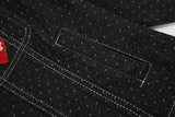 Raina Dot Stitch Denim Jacket