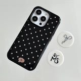 Dot point black epoxy bumper case