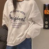 Wool napping weekend sweat suit T-shirt