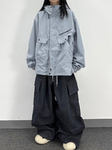 non-fade cargo balloon pants
