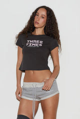 【即日発送】Sports club tee - charcoal