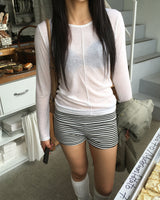 Tencel pintuck T