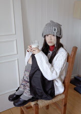 Clover Trooper Beanie - Grey