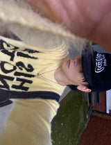 No.0988 lettering angora KNIT (3color)