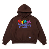 [STGM youth] カラーフーディー BLK /  BRN / MLG / WMG