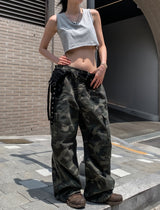 フィリーカッティングワイドクロップスリーブレス