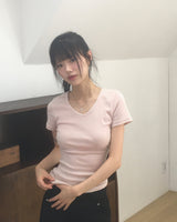 モンブサイドシャーリングVネックTシャツ